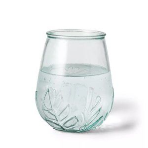 Set of 2 NWT 21.9oz Recycled Drinking Glasses - Tabitha Brown for Target